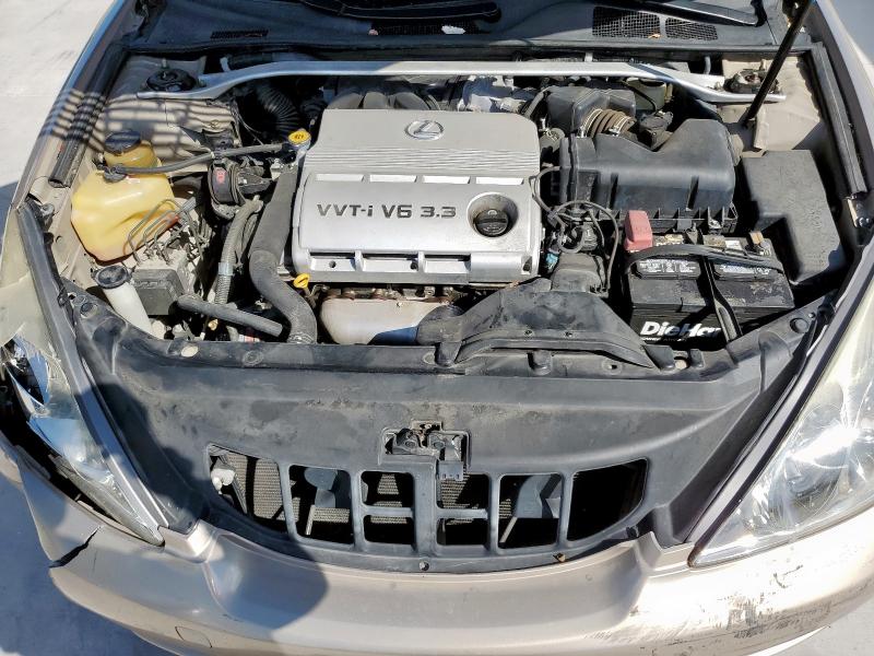 JTHBA30G455101930 - 2005 LEXUS ES 330 Qəhvəyi foto 11