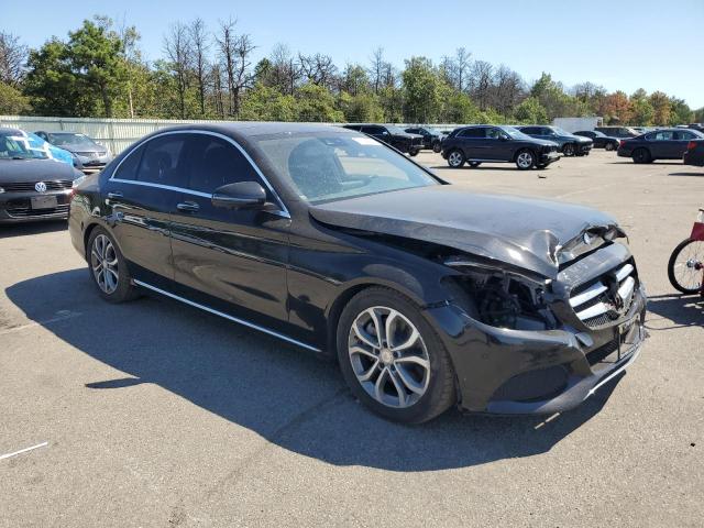 WDDWF4KB5HR228247 - 2017 MERCEDES-BENZ C 300 4MATIC BLACK photo 4