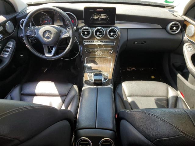 WDDWF4KB5HR228247 - 2017 MERCEDES-BENZ C 300 4MATIC BLACK photo 8