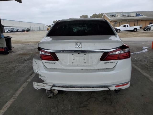 1HGCR2F56HA285635 - 2017 HONDA ACCORD SPORT 白色 照片 6