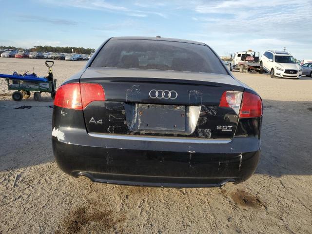 WAUDF78E58A111915 - 2008 AUDI A4 2.0T QUATTRO BLACK photo 6