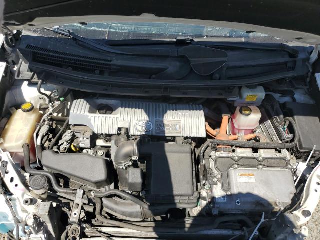 JTDKN3DP3C3001987 - 2012 TOYOTA PRIUS PLUG თეთრი ფოტო 11