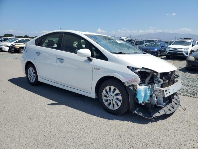 JTDKN3DP3C3001987 - 2012 TOYOTA PRIUS PLUG თეთრი ფოტო 4