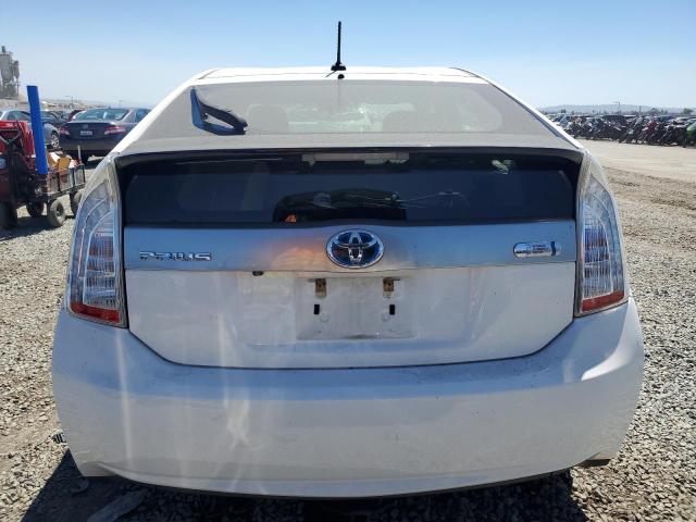JTDKN3DP3C3001987 - 2012 TOYOTA PRIUS PLUG თეთრი ფოტო 6