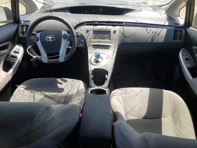 JTDKN3DP3C3001987 - 2012 TOYOTA PRIUS PLUG თეთრი ფოტო 8