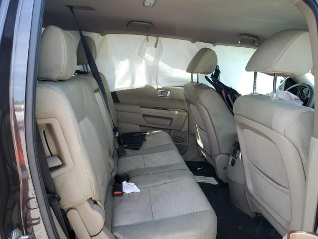 5FNYF4H21DB083721 - 2013 HONDA PILOT LX Qəhvəyi foto 11