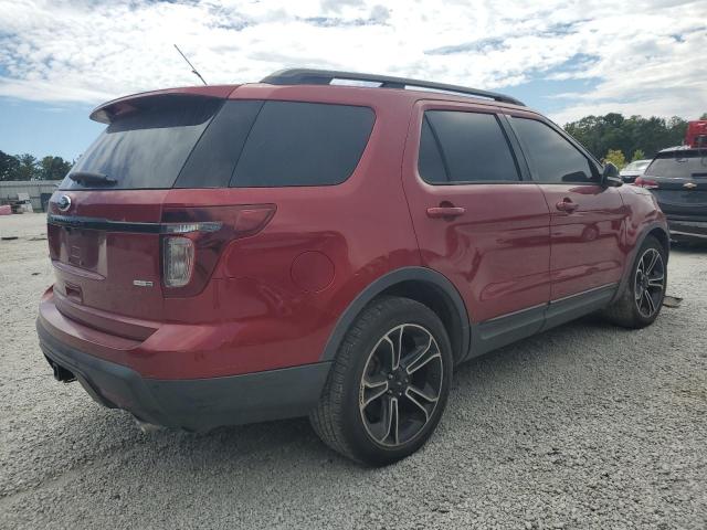 1FM5K8GT7FGB56238 - 2015 FORD EXPLORER SPORT 勃艮第红 照片 3