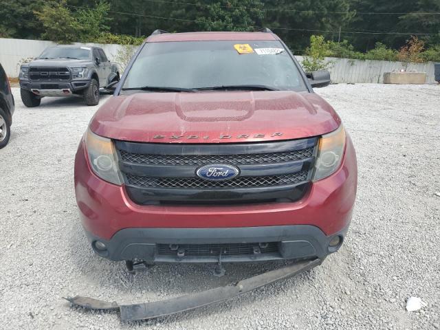 1FM5K8GT7FGB56238 - 2015 FORD EXPLORER SPORT 勃艮第红 照片 5