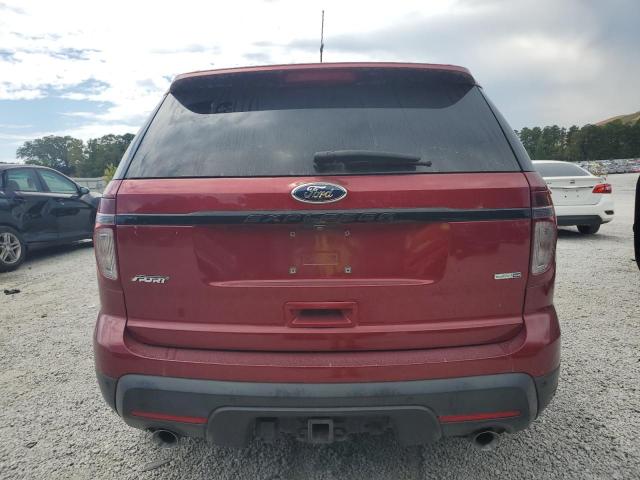 1FM5K8GT7FGB56238 - 2015 FORD EXPLORER SPORT 勃艮第红 照片 6