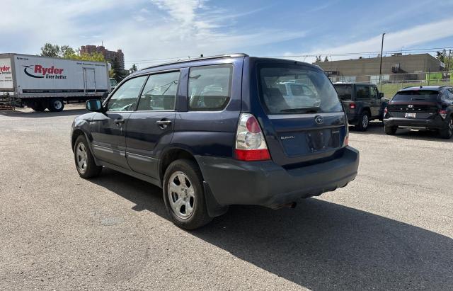 JF1SG63686H724428 - 2006 SUBARU FORESTER 2.5X BLUE photo 3