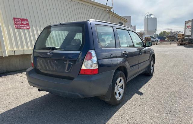 JF1SG63686H724428 - 2006 SUBARU FORESTER 2.5X BLUE photo 4