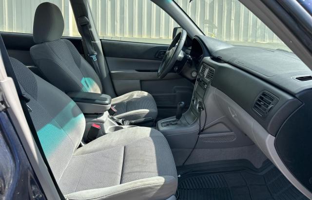 JF1SG63686H724428 - 2006 SUBARU FORESTER 2.5X BLUE photo 5
