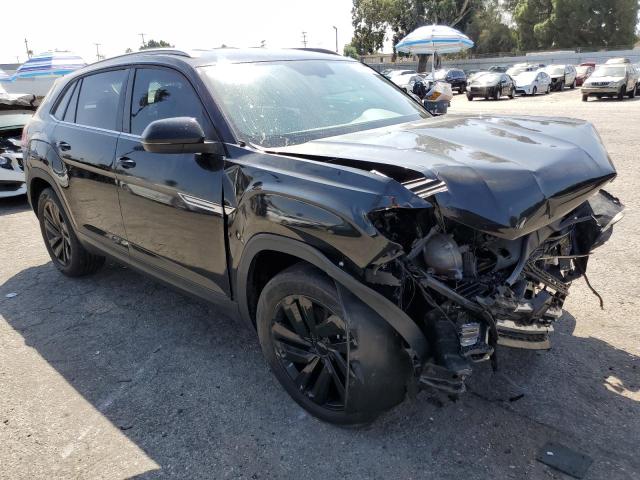 1V2WE2CA9MC238900 - 2021 VOLKSWAGEN ATLAS CROS SE Черный фото 4