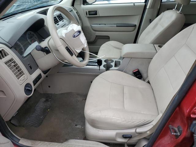 1FMCU93158KB50708 - 2008 FORD ESCAPE XLT RED photo 7