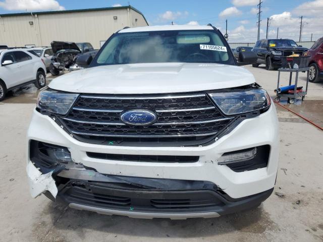 1FMSK7DH1LGC45991 - 2020 FORD EXPLORER XLT WHITE photo 5