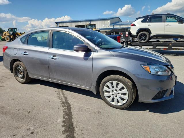 3N1AB7AP9HY373867 - 2017 NISSAN SENTRA S GRAY photo 4