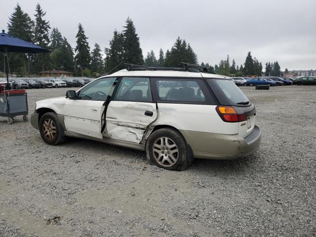 4S3BH665XY7637102 - 2000 SUBARU LEGACY OUTBACK أبيض صورة 2