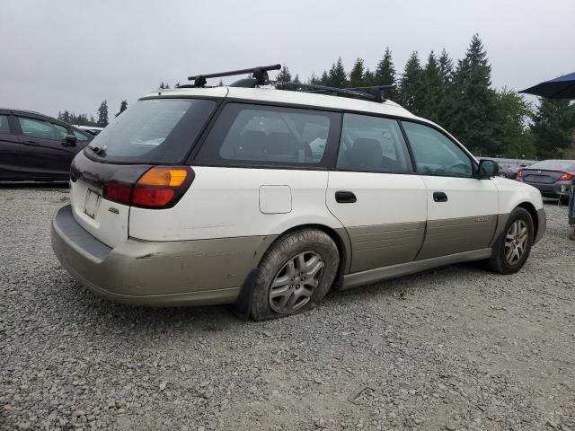 4S3BH665XY7637102 - 2000 SUBARU LEGACY OUTBACK أبيض صورة 3