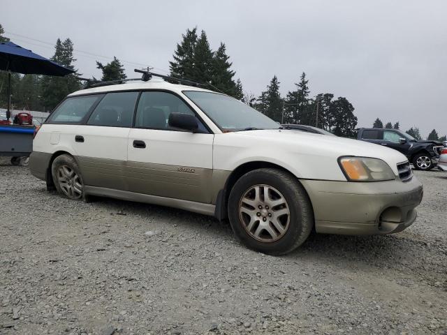 4S3BH665XY7637102 - 2000 SUBARU LEGACY OUTBACK أبيض صورة 4