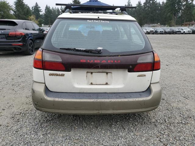 4S3BH665XY7637102 - 2000 SUBARU LEGACY OUTBACK أبيض صورة 6
