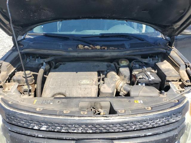 1FM5K7D80DGA61656 - 2013 FORD EXPLORER XLT Чорний фото 12