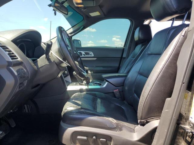 1FM5K7D80DGA61656 - 2013 FORD EXPLORER XLT Чорний фото 7