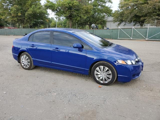 19XFA15559E033386 - 2009 HONDA CIVIC LX BLUE photo 4