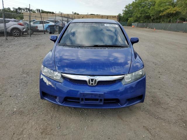 19XFA15559E033386 - 2009 HONDA CIVIC LX BLUE photo 5