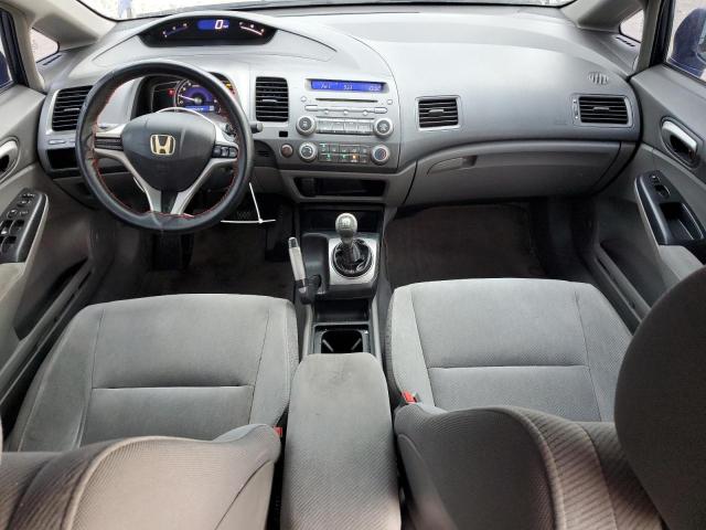 19XFA15559E033386 - 2009 HONDA CIVIC LX BLUE photo 8