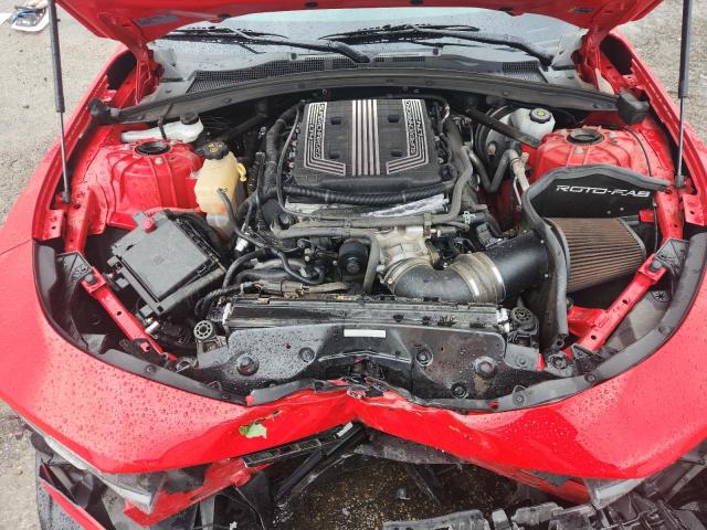 1G1FK1R66J0119490 - 2018 CHEVROLET CAMARO ZL1 Կարմիր լուսանկար 11