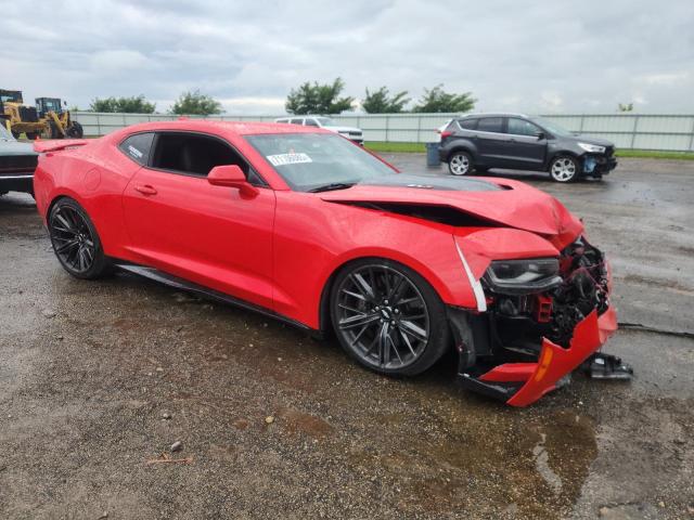 1G1FK1R66J0119490 - 2018 CHEVROLET CAMARO ZL1 Կարմիր լուսանկար 4