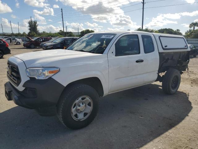5TFRX5GN6JX105314 - 2018 TOYOTA TACOMA ACCESS CAB თეთრი ფოტო 1