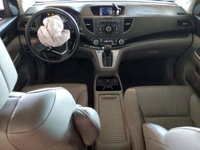 5J6RM3H7XCL040727 - 2012 HONDA CR-V EXL MAROON photo 8