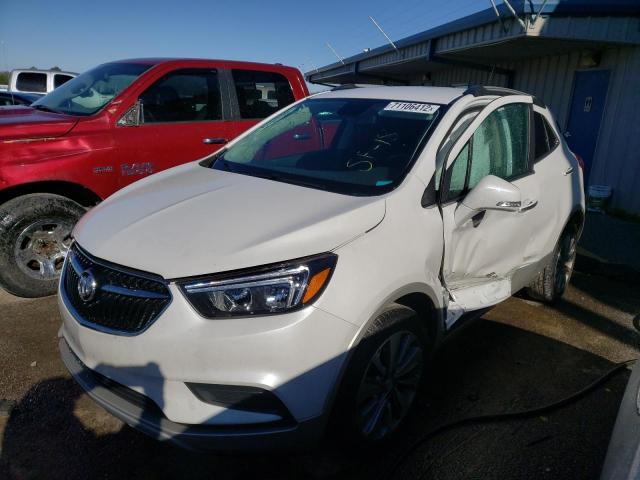 KL4CJASB2JB691577 - 2018 BUICK ENCORE PREFERRED Ақ фото 1