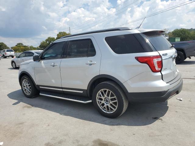 1FM5K7D81KGA94808 - 2019 FORD EXPLORER XLT ვერცხლისფერი ფოტო 2