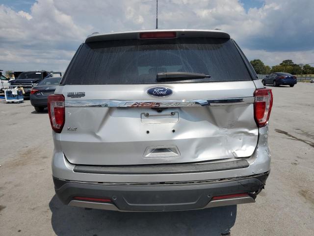 1FM5K7D81KGA94808 - 2019 FORD EXPLORER XLT ვერცხლისფერი ფოტო 6