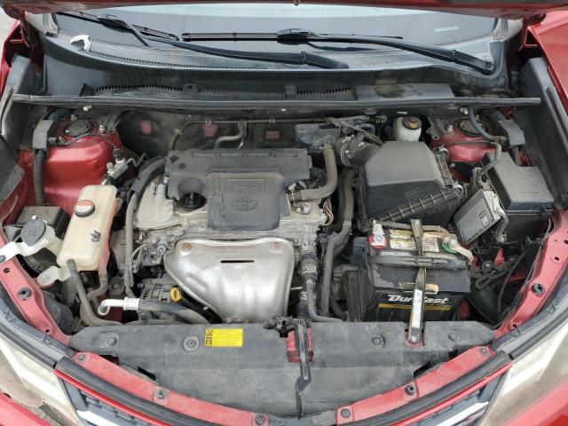 JTMBFREV2FJ016140 - 2015 TOYOTA RAV4 LE RED photo 12