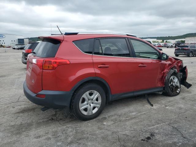 JTMBFREV2FJ016140 - 2015 TOYOTA RAV4 LE RED photo 3