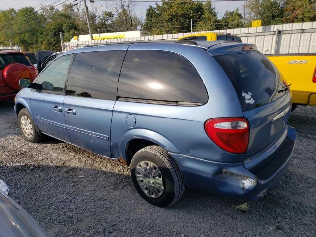 2A4GP44RX7R341572 - 2007 CHRYSLER TOWN & COU LX BLUE photo 2