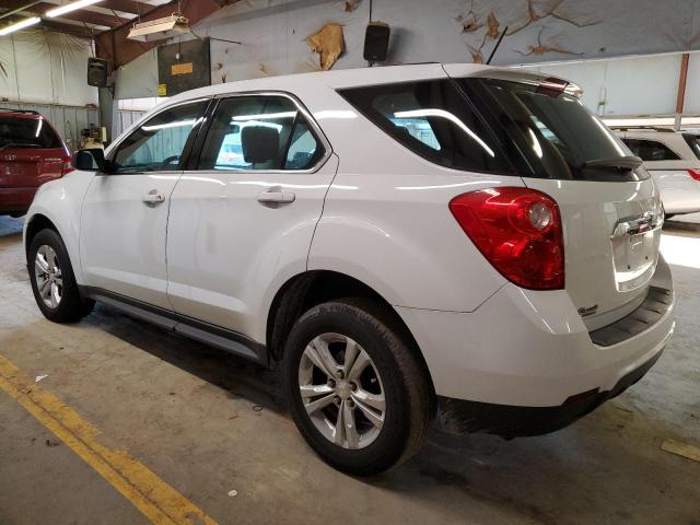 2GNALAEK4F6122119 - 2015 CHEVROLET EQUINOX LS WHITE photo 2