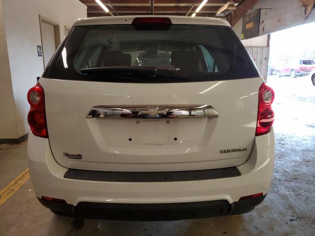 2GNALAEK4F6122119 - 2015 CHEVROLET EQUINOX LS WHITE photo 6