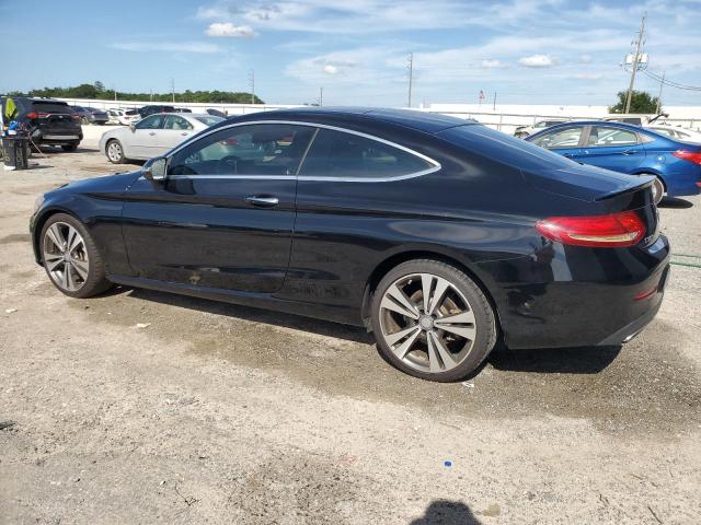 WDDWJ4KB6HF358005 - 2017 MERCEDES-BENZ C 300 4MATIC BLACK photo 2