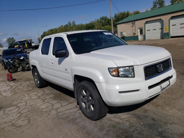 2HJYK16307H518504 - 2007 HONDA RIDGELINE RTX WHITE photo 4