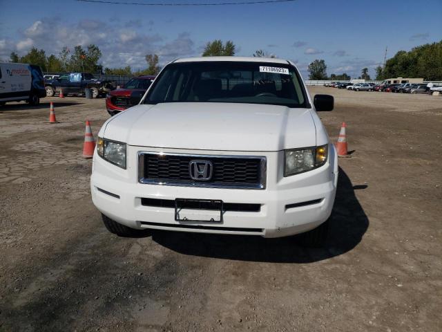 2HJYK16307H518504 - 2007 HONDA RIDGELINE RTX WHITE photo 5