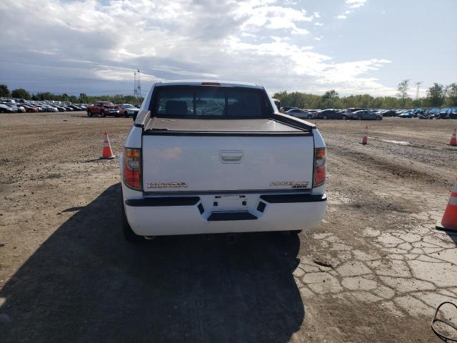 2HJYK16307H518504 - 2007 HONDA RIDGELINE RTX WHITE photo 6