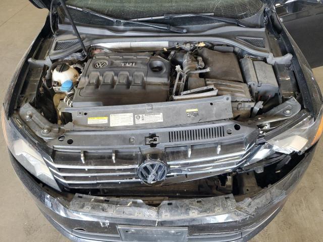 1VWBV7A35FC056094 - 2015 VOLKSWAGEN PASSAT SE BLACK photo 11