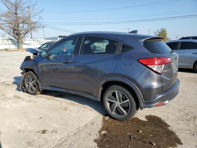 3CZRU6H95KM715593 - 2019 HONDA HR-V TOURING GRAY photo 2