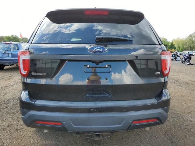 1FM5K8AR2KGB44246 - 2019 FORD EXPLORER POLICE INTERCEPTOR أسود صورة 6
