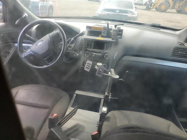 1FM5K8AR2KGB44246 - 2019 FORD EXPLORER POLICE INTERCEPTOR أسود صورة 8