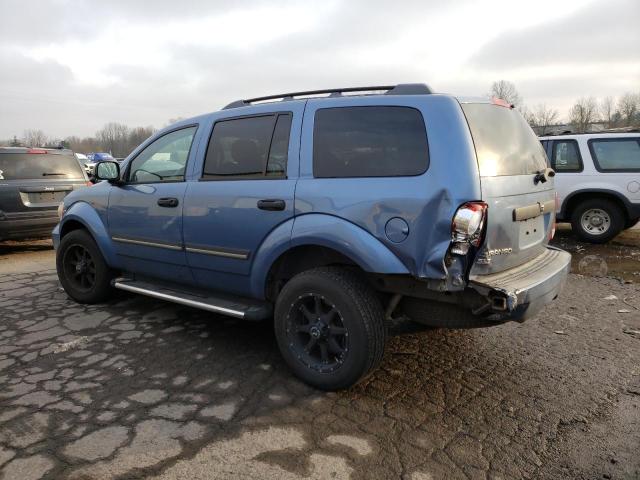 1D8HB48N08F123652 - 2008 DODGE DURANGO SLT BLUE photo 2